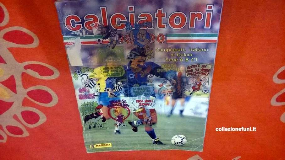 Album calcio Campionato 1989-90 incompl. doppio 90%